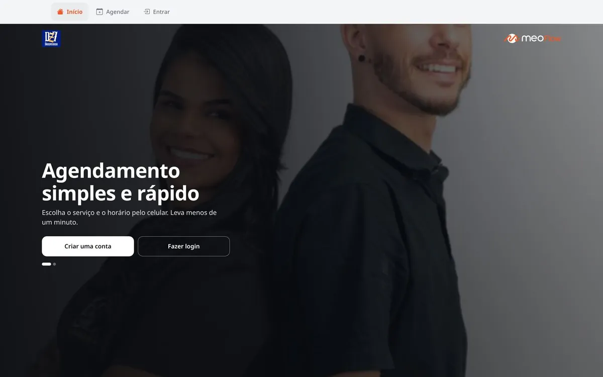 Portal do cliente no Meo Flow